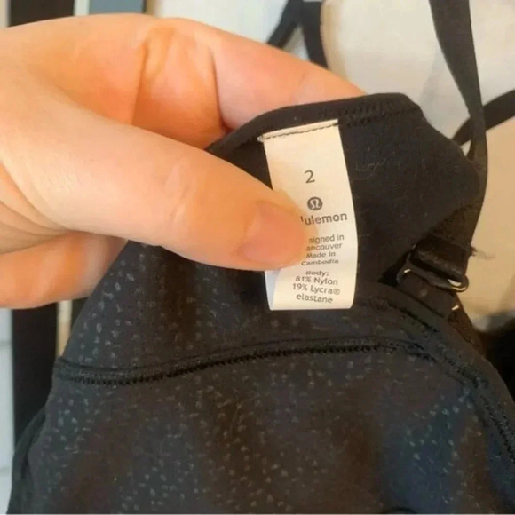 Lululemon The Easy Bodysuit Black  Monochrome 2 - Picture 6 of 10